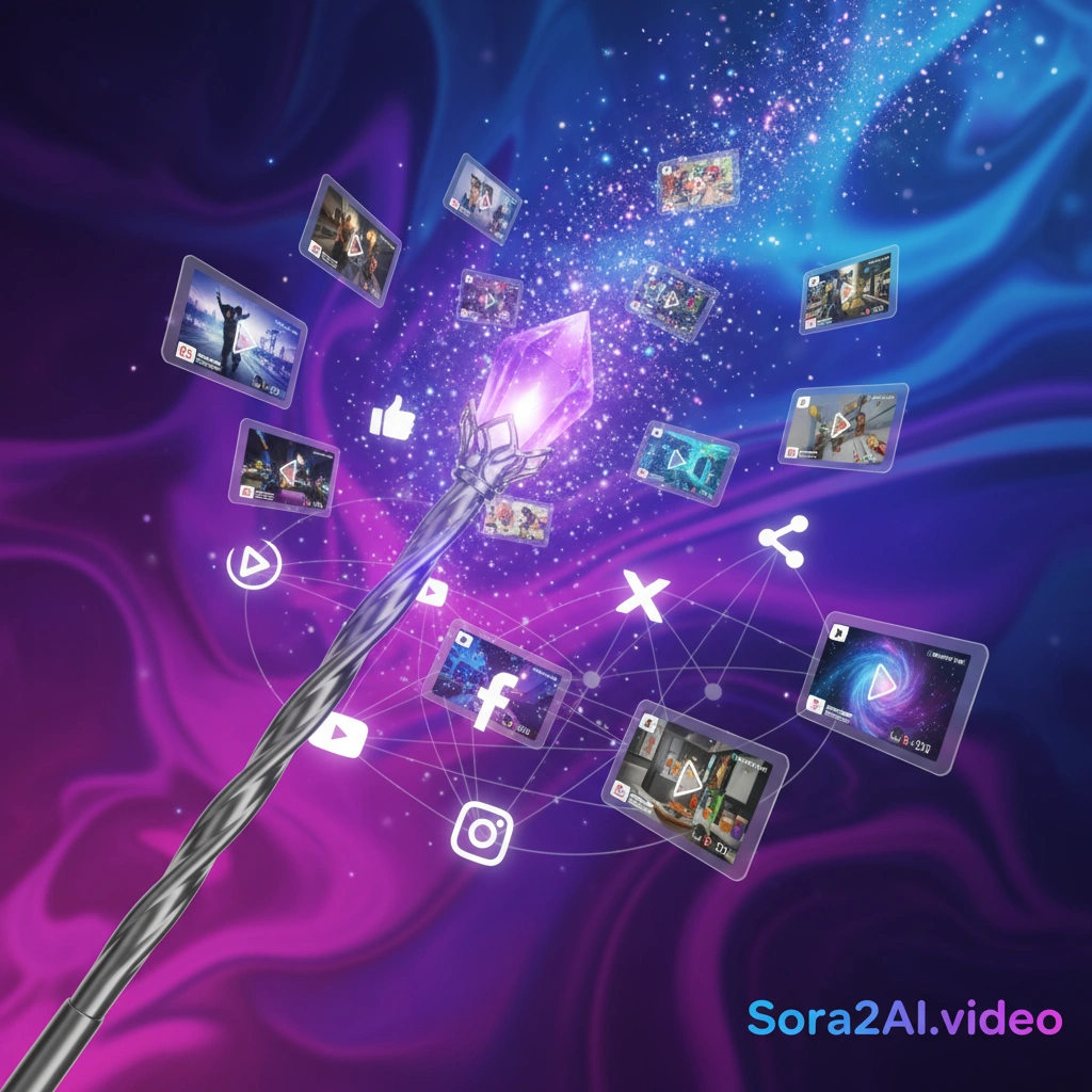 Sora 2 AI Video instant creation and sharing platform